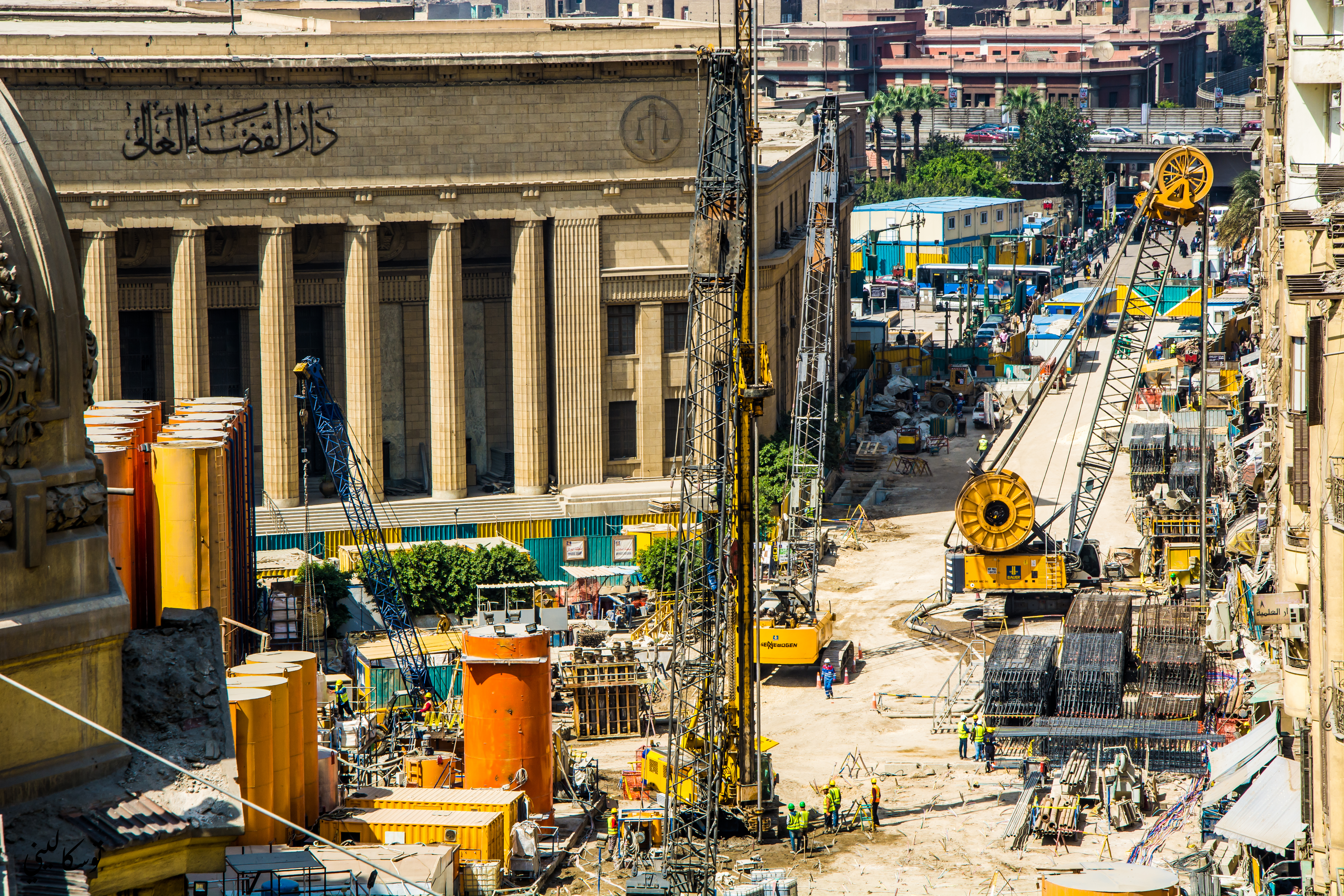 Bauer Egypt was commissioned for the third phase of Cairo Metro Line 3