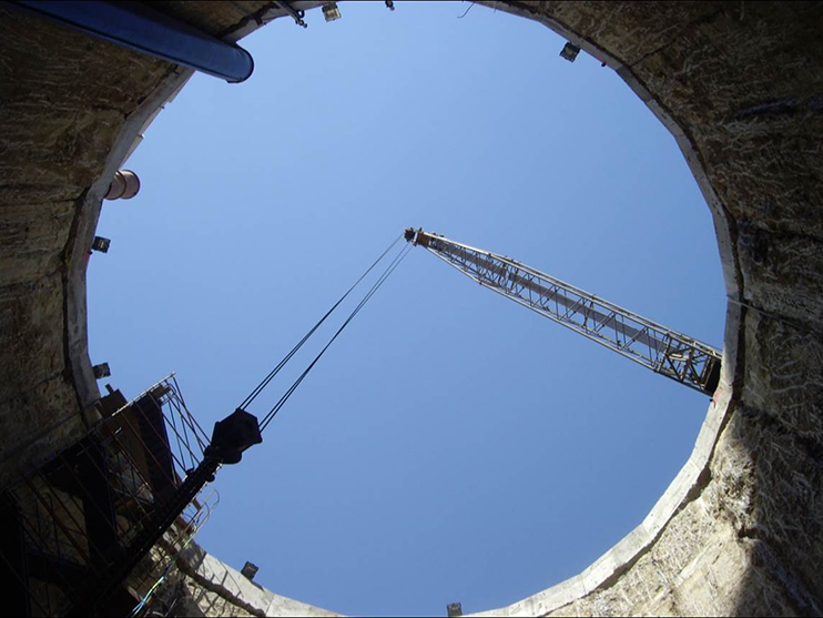 Bauer Egypt was tasked with constructing work for the Twin Syphon Tunnels under the New Suez Canal
